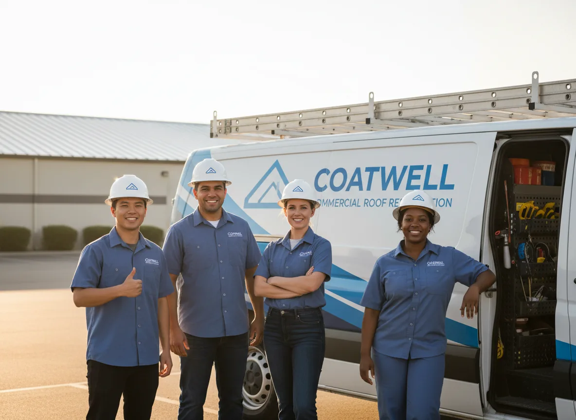 Commercial roof coating company in Troutdale, VA